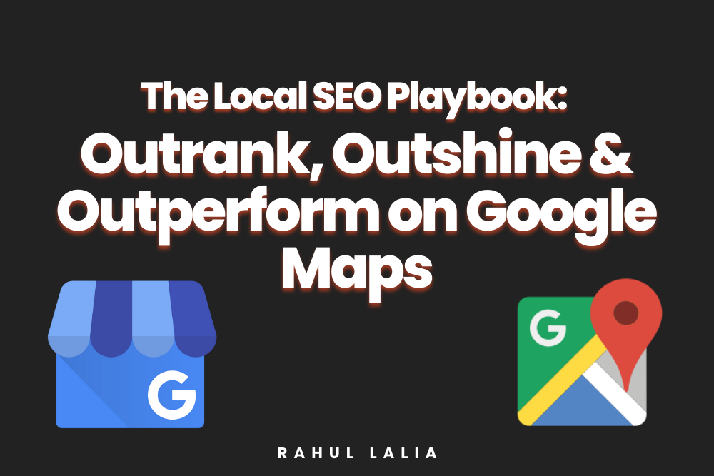 Cover image for The Local SEO Playbook showing Google Maps and Google Business icons, highlighting local SEO strategies for small businesses.